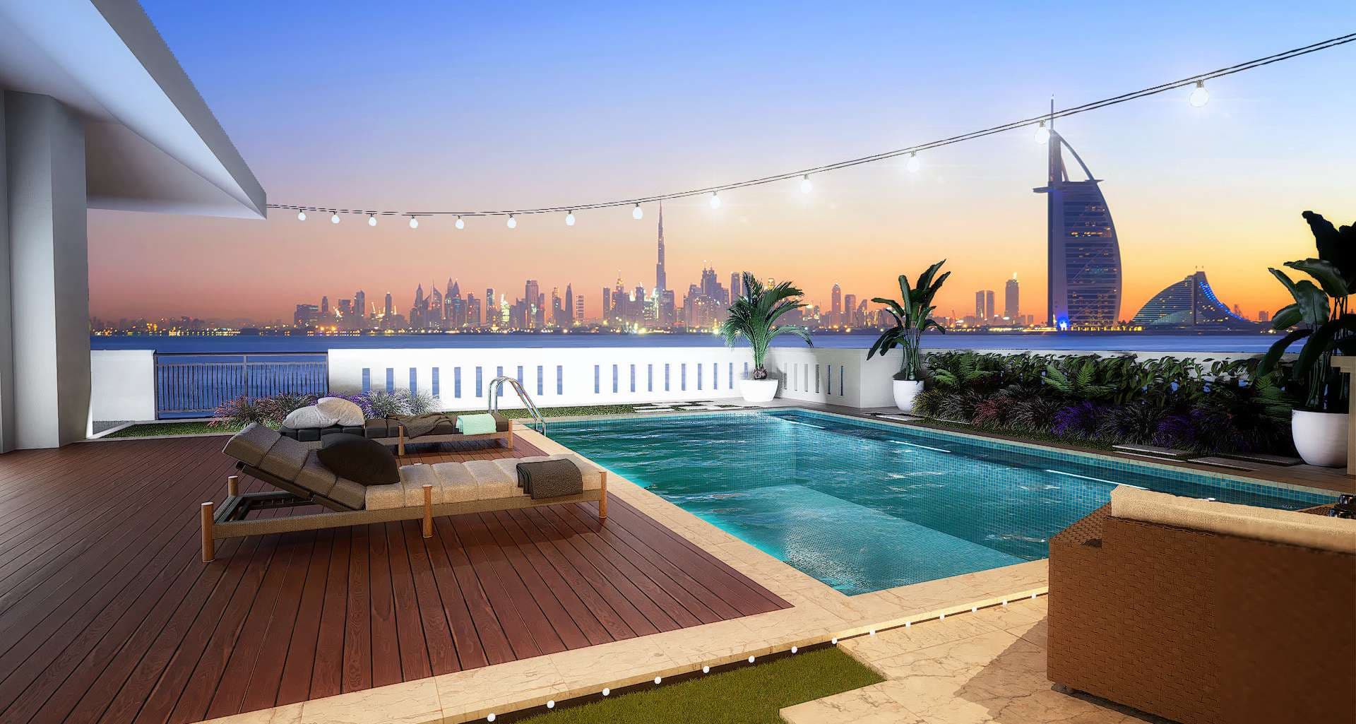 Anantara Residences amenity Temperature Controlled Lagoon Swimming Pools - Palm Jumeirah, Dubai - by Seven Tides