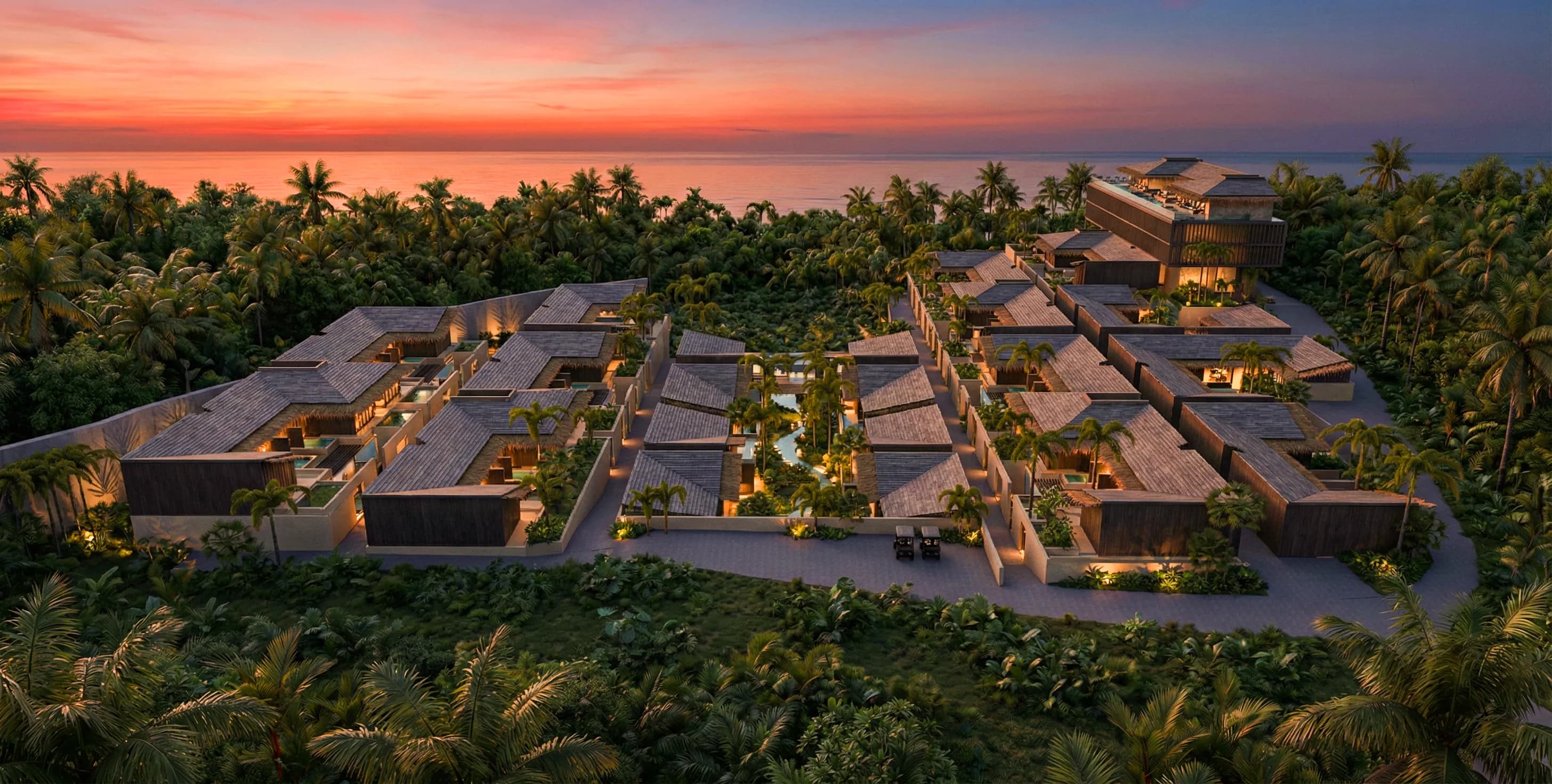 Anta MediSpa Villas Resort exterior view - Bali, Dubai - by ANTA Group Development