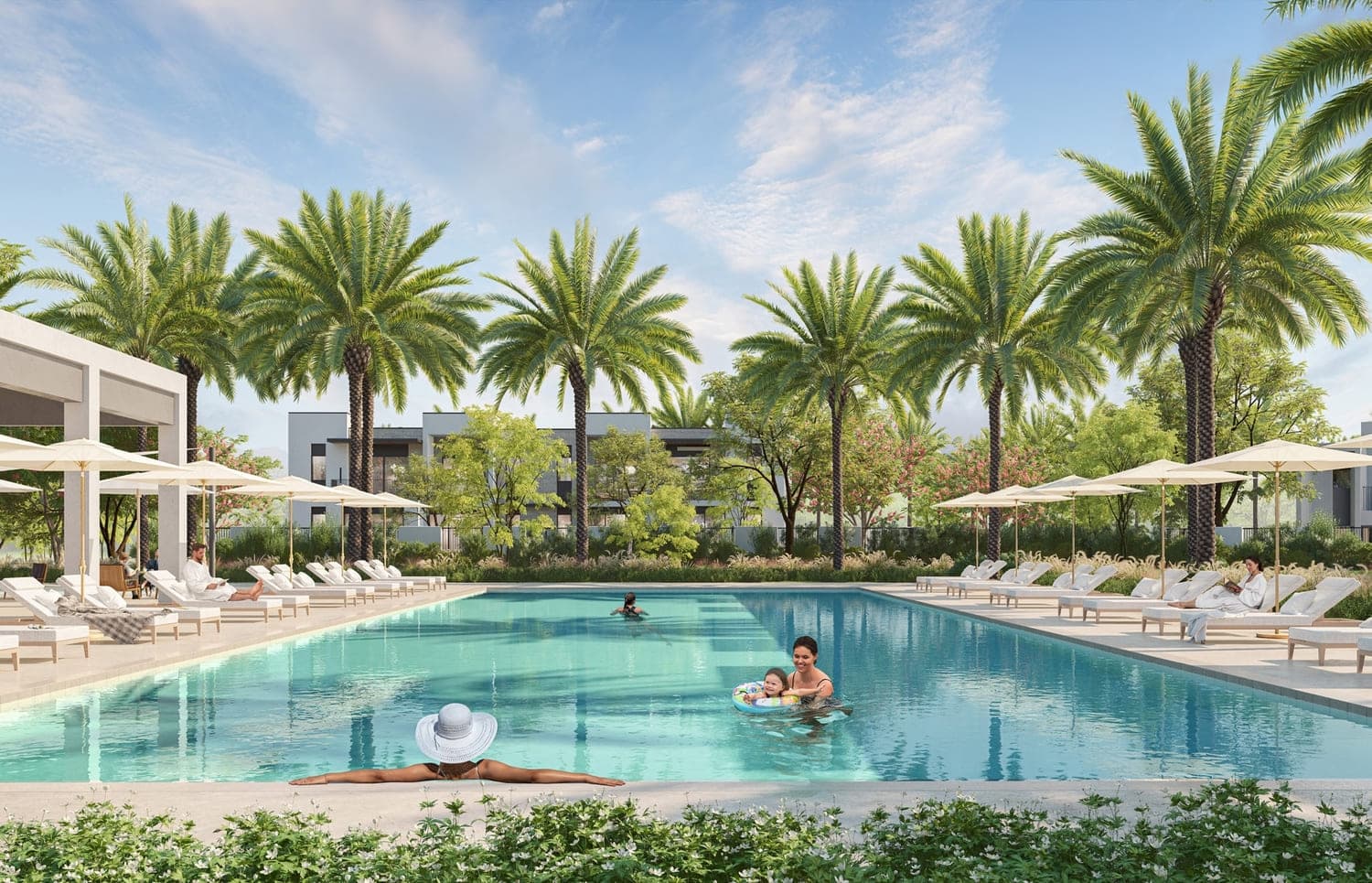ANYA 2 amenity Swimming Pools in Arabian Ranches 3, Dubai, by Emaar