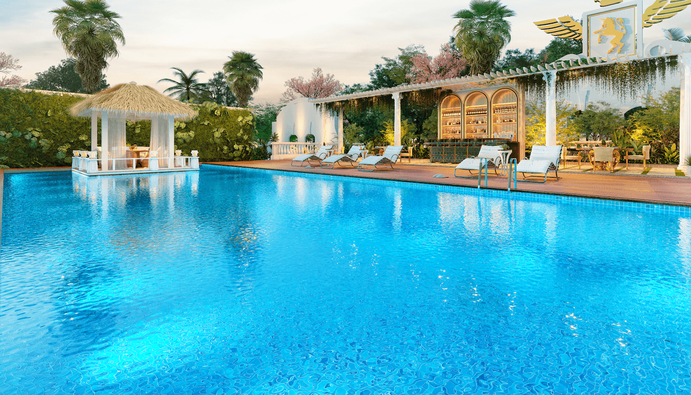 Aqua Dimore amenity Oasis Oceana Outdoor Pool - Dubai Science Park, Dubai - by Vincitore