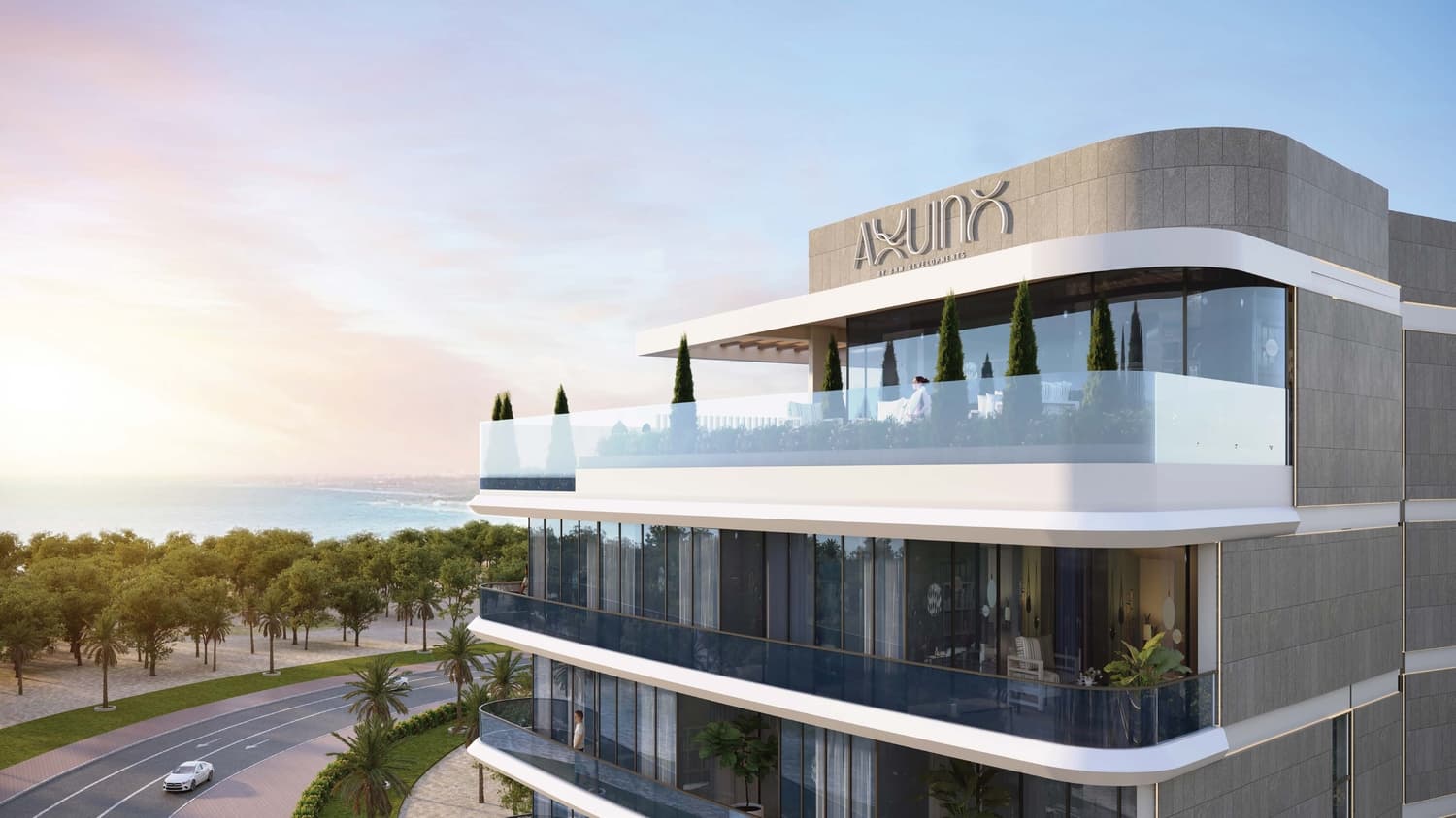 Aquino exterior view - Al Marjan Island, Dubai - by BNW Developments