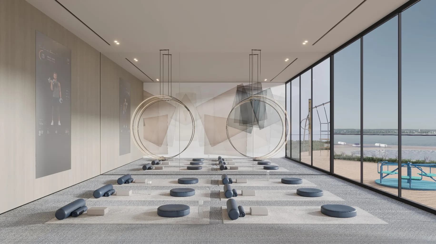 Aquora by Casa Vista Development amenity Yoga Area - Dubai Islands, Dubai - by Casa Vista Development LLC