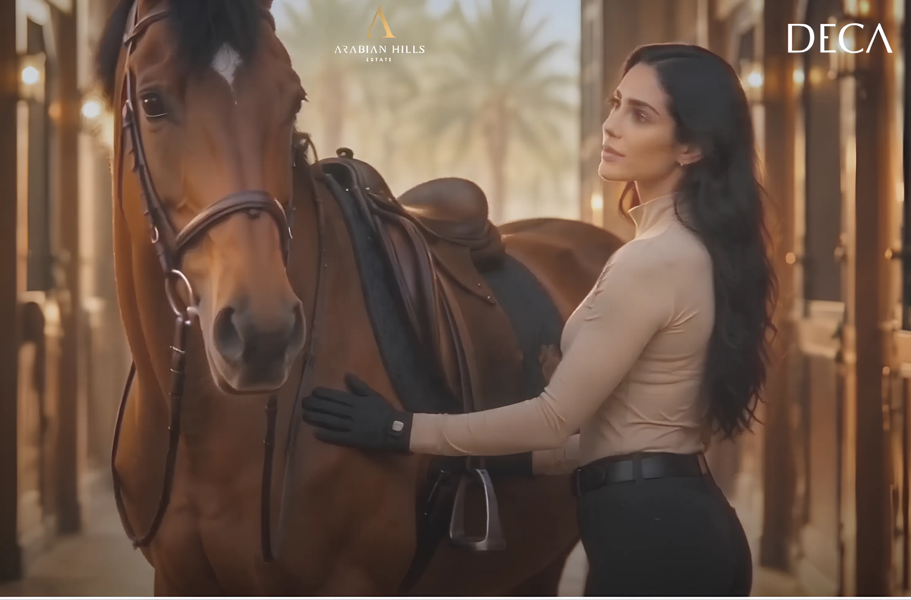 Arabian Hills Estate amenity Equestrian Club in Al Ain, Abu Dhabi, by Arabian Hills Investment and Real Estate Development