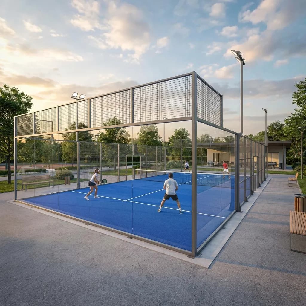 Arabian Hills Estate amenity Sport Courts in Al Ain, Abu Dhabi, by Arabian Hills Investment and Real Estate Development