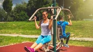 Arada Gate 2 amenity Outdoor Gyms - Muwaileh Commercial, Dubai - by Arada