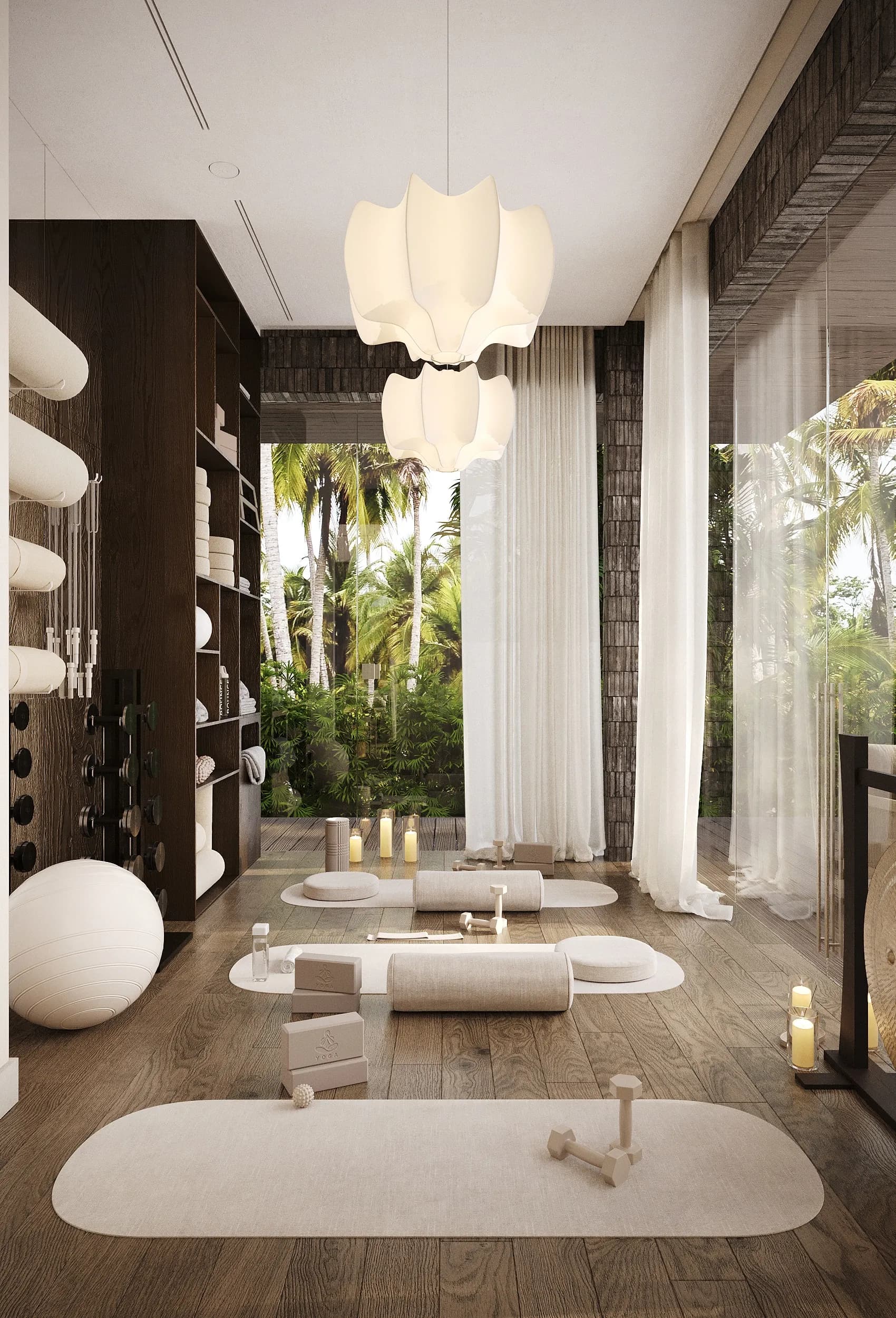 Aravita Residence amenity Yoga Area - Badung, Dubai - by High Quality Construction