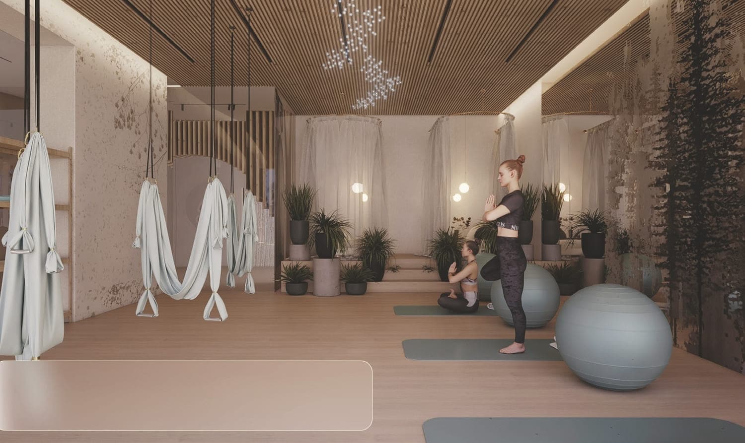 Arbor View amenity Yoga Studio - Arjan, Dubai - by Ellington