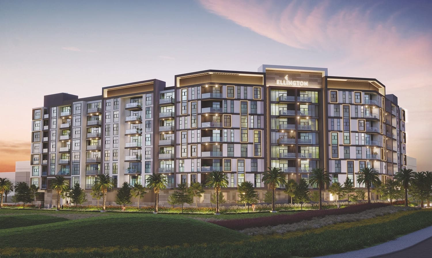 Arbor View exterior view - Arjan, Dubai - by Ellington
