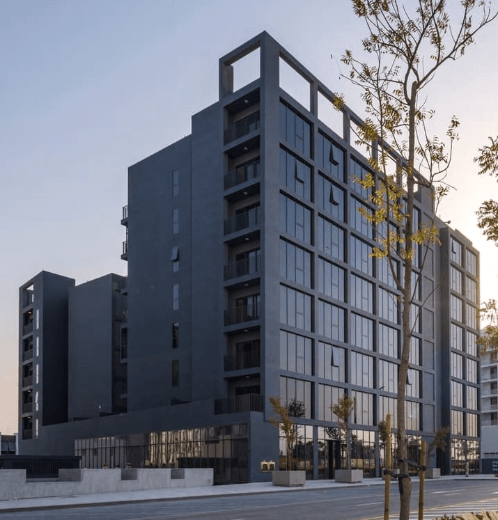 Areej Apartments exterior view - Muwailih, Dubai - by Arada