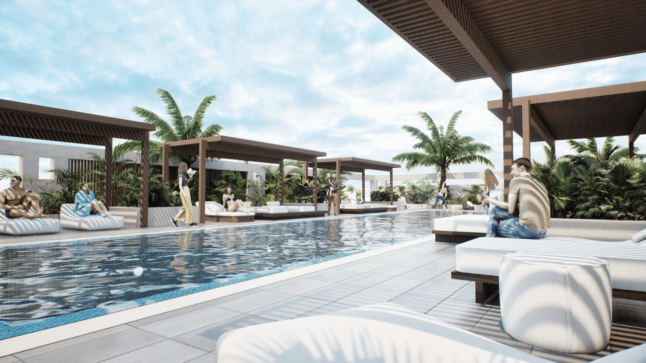 Aria Heights amenity Large Swimming Pool
& Kids’ Pool - JVC (Jumeirah Village Circle), Dubai - by SRG Holding