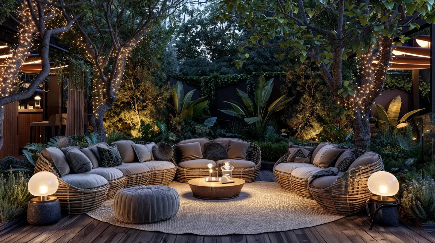 Aria Heights amenity Outdoor Lounge
& Sitting Area - JVC (Jumeirah Village Circle), Dubai - by SRG Holding