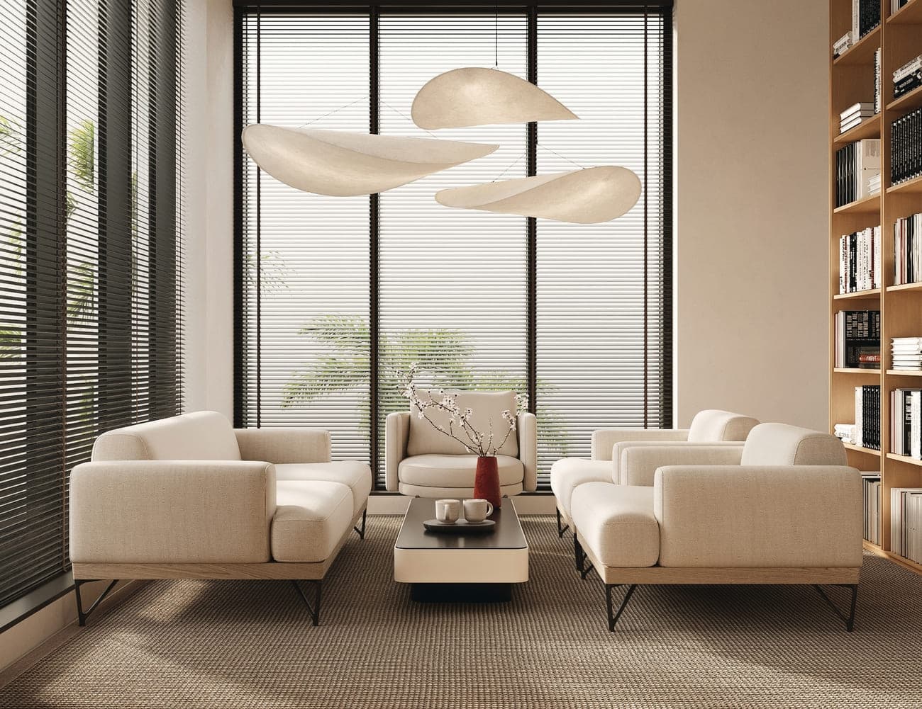 Arisha Terraces amenity Library - Dubai Studio City, Dubai - by Qube Development