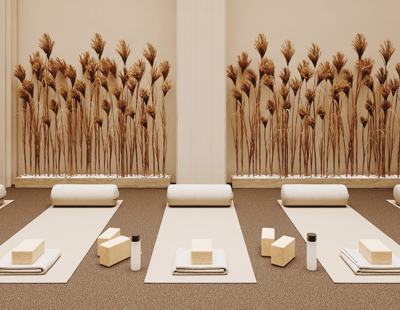 Arisha Terraces amenity Restorative Yoga Studio - Dubai Studio City, Dubai - by Qube Development