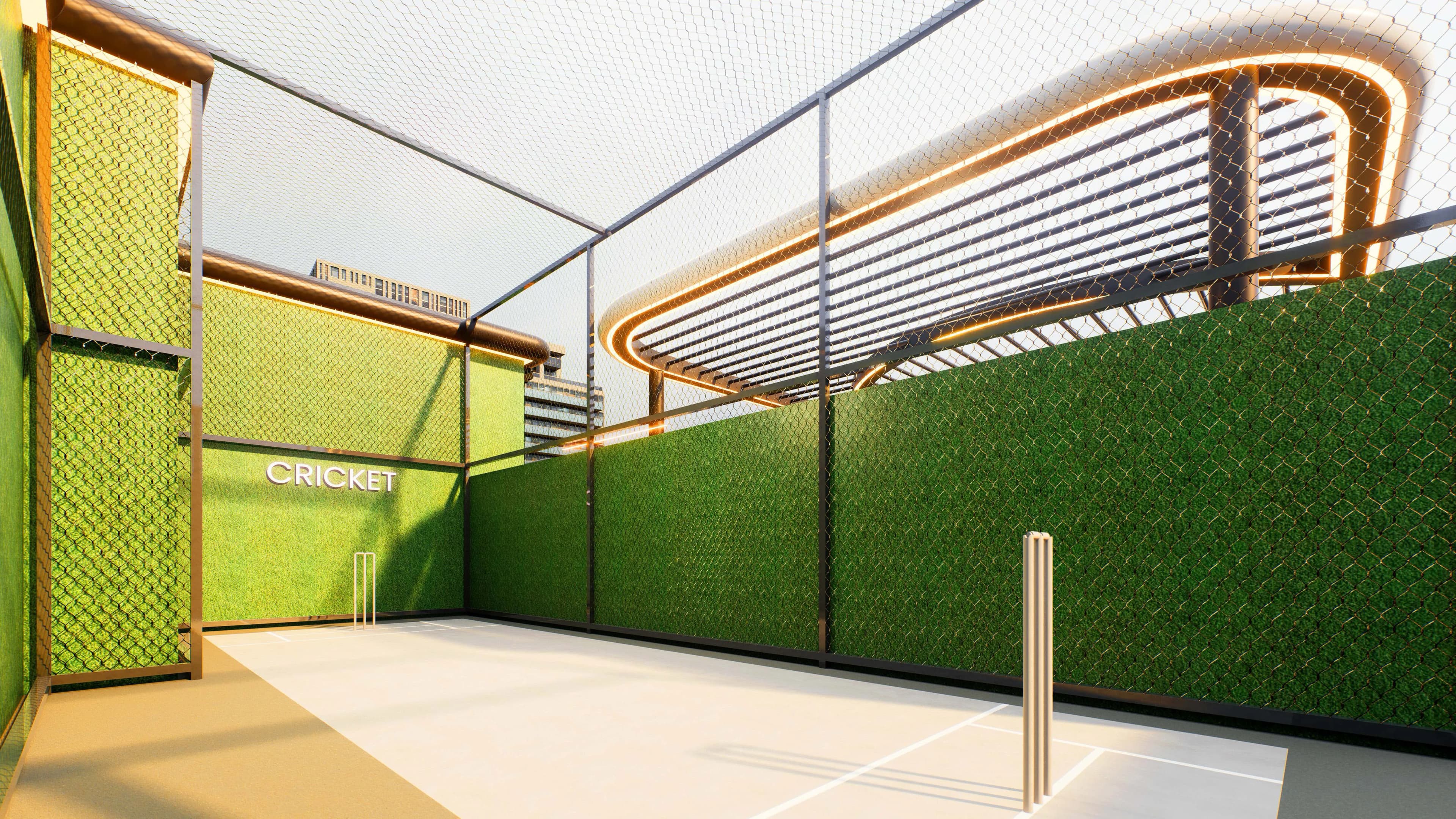 Aristo amenity Cricket Pitch - Dubai South, Dubai - by OKSA Developer