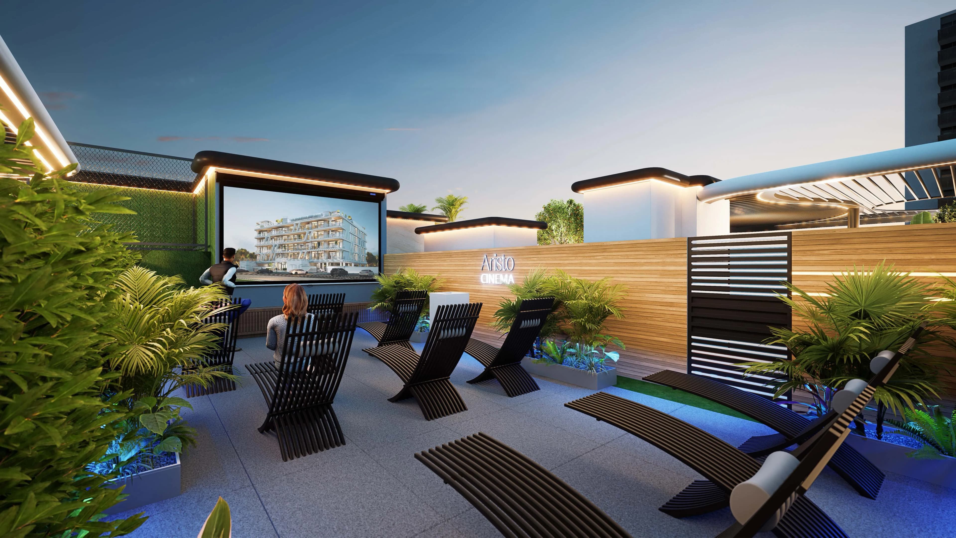 Aristo amenity Outdoor Cinema - Dubai South, Dubai - by OKSA Developer