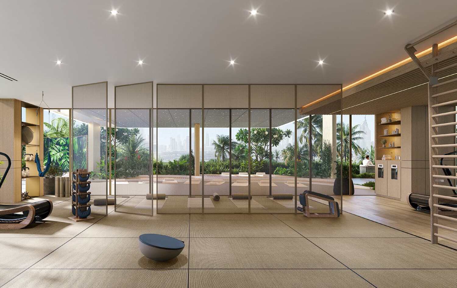 Arka Enclave Residences by Atmosphere Living amenity Fitness Studio - Dubai Islands, Dubai - by Manodev Real Estate Development LLC