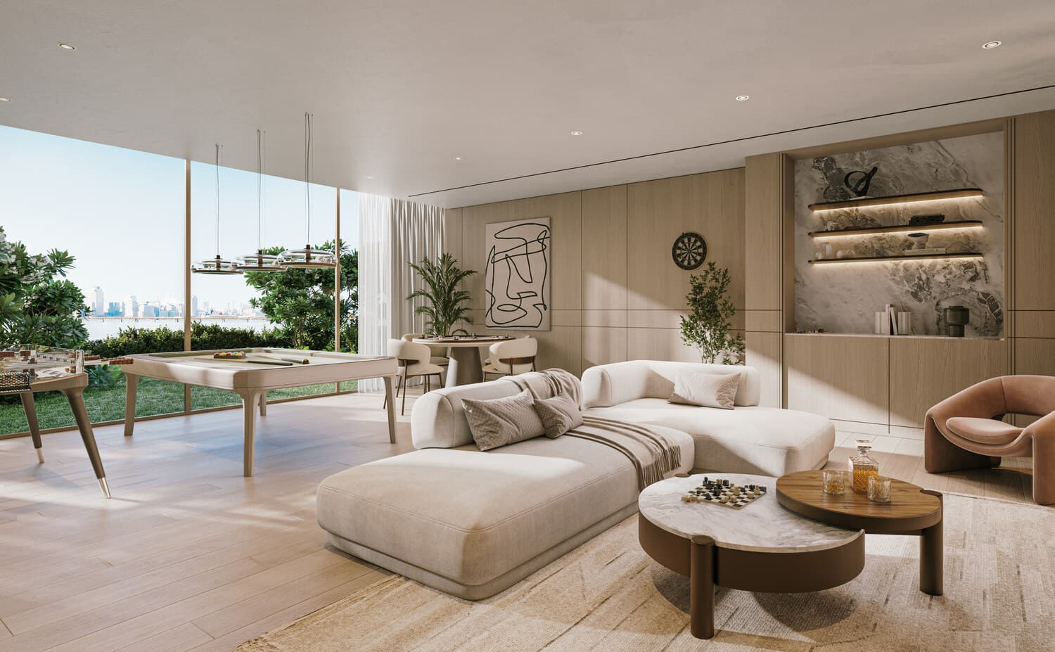Arka Enclave Residences by Atmosphere Living amenity The Elite Clubhouse - Dubai Islands, Dubai - by Manodev Real Estate Development LLC