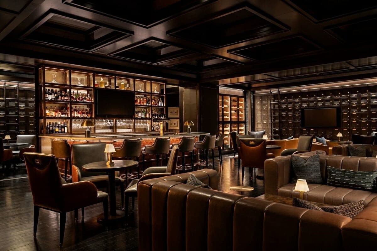 Armani Beach Residence amenity Cigar Lounge - Palm Jumeirah, Dubai - by Arada