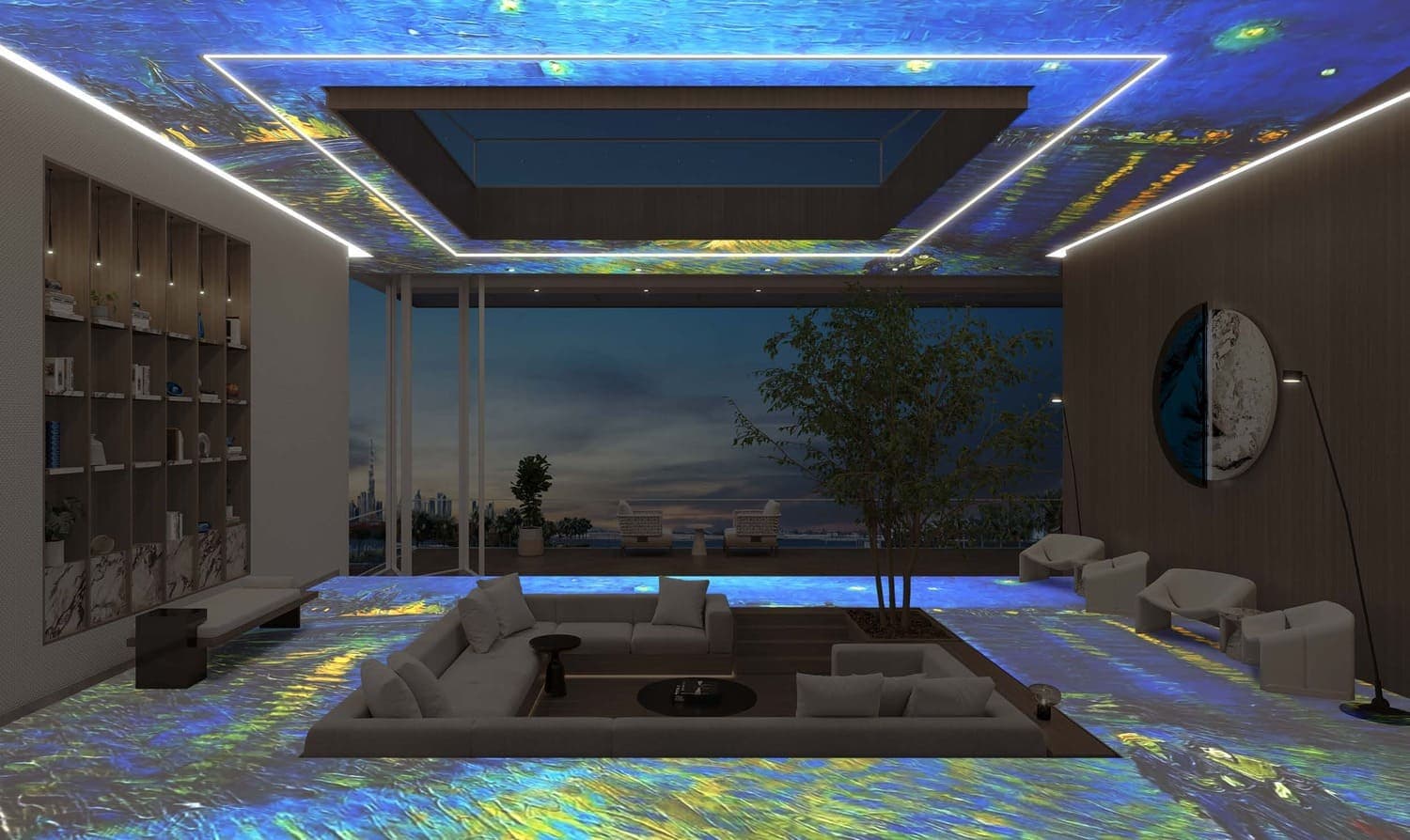 Art Bay amenity Art Club - Al Jaddaf Waterfront, Dubai - by Ellington