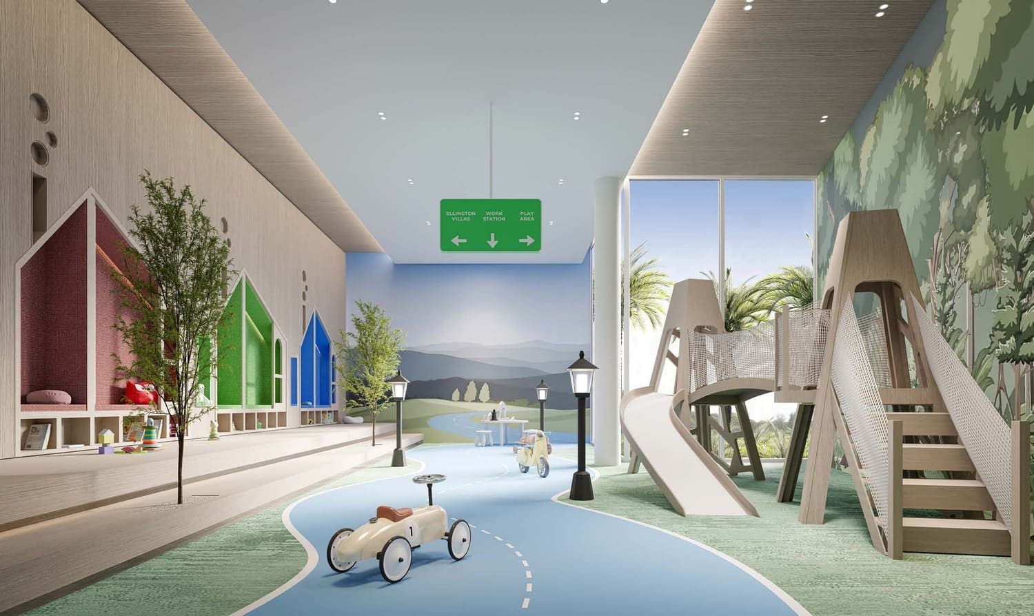 Art Bay amenity Youth Hub - Al Jaddaf Waterfront, Dubai - by Ellington
