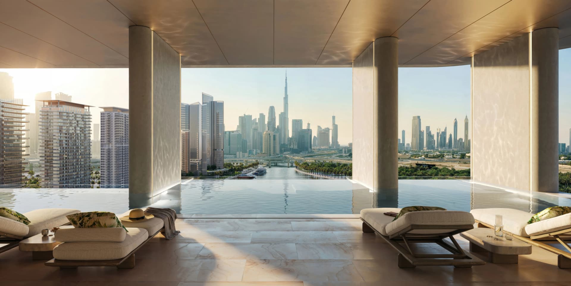 Artistry Two Residences amenity Infinity Pool in Dubai Design District, Dubai, by Select Group