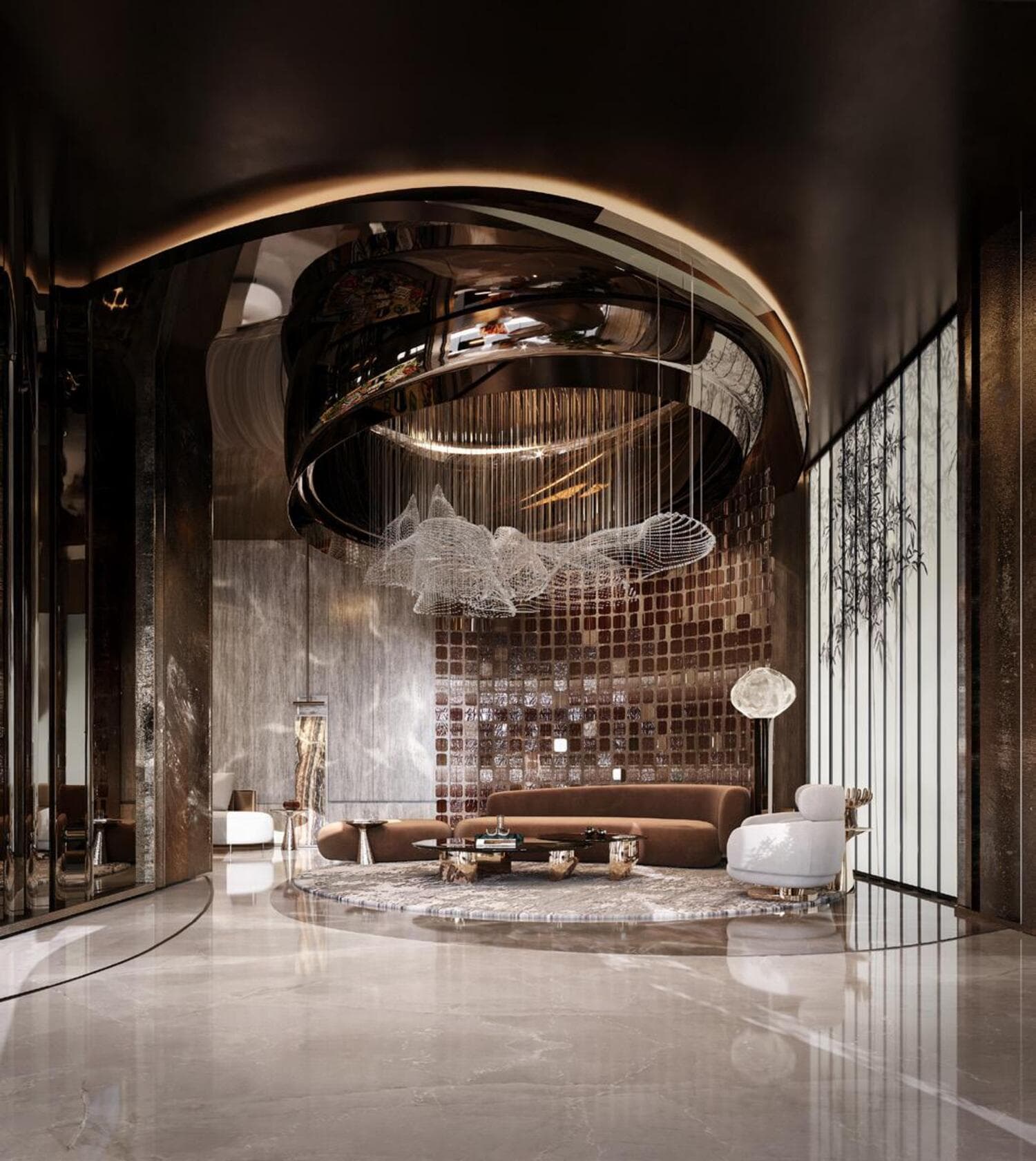 Arya Residences amenity Al Fresco Social Lounges - Dubai Islands, Dubai - by Citi Developers