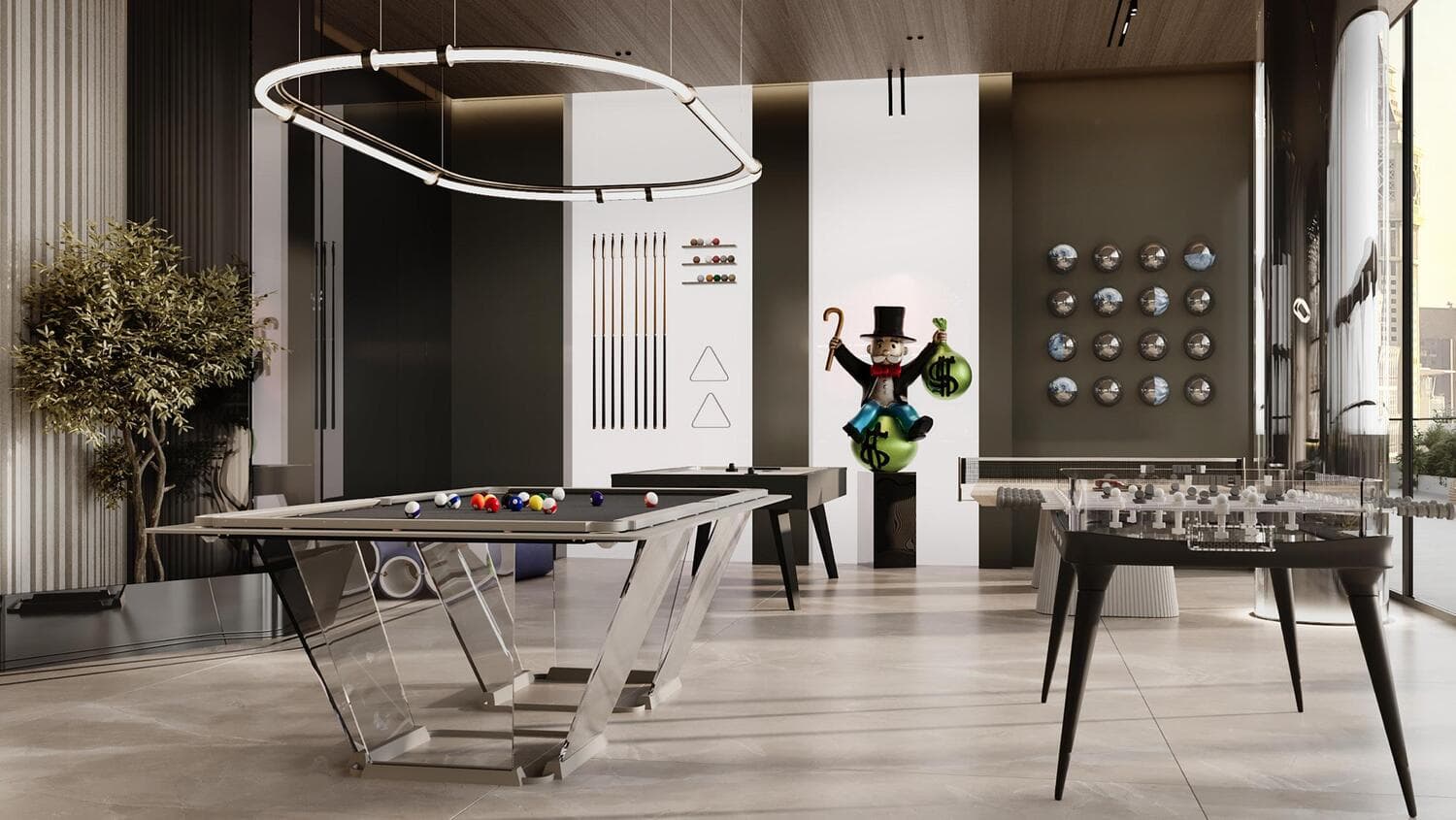 Arya Residences amenity Interactive Game Zone - Dubai Islands, Dubai - by Citi Developers