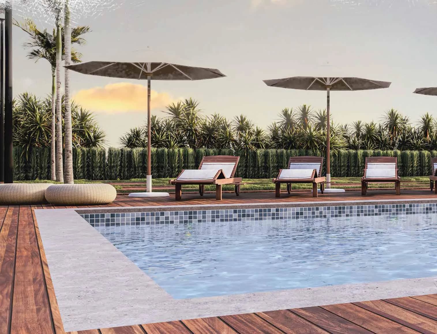 Asayel Avenue amenity Swimming Pool - Mirdif, Dubai - by Dubai Investments Real Estate