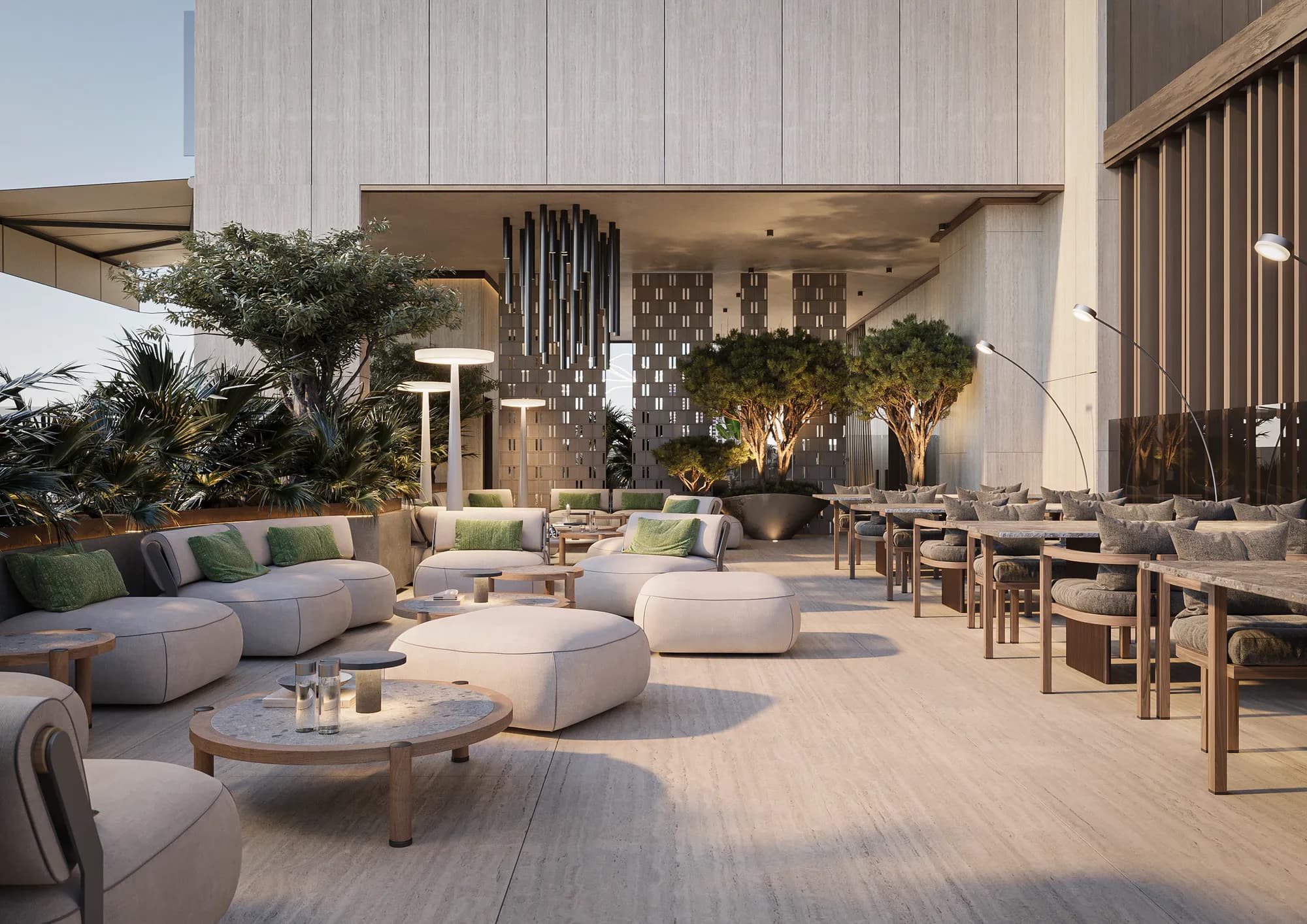 Ashwood Residences amenity Barbecue Area - JVT (Jumeirah Village Triangle), Dubai - by Skyland Properties