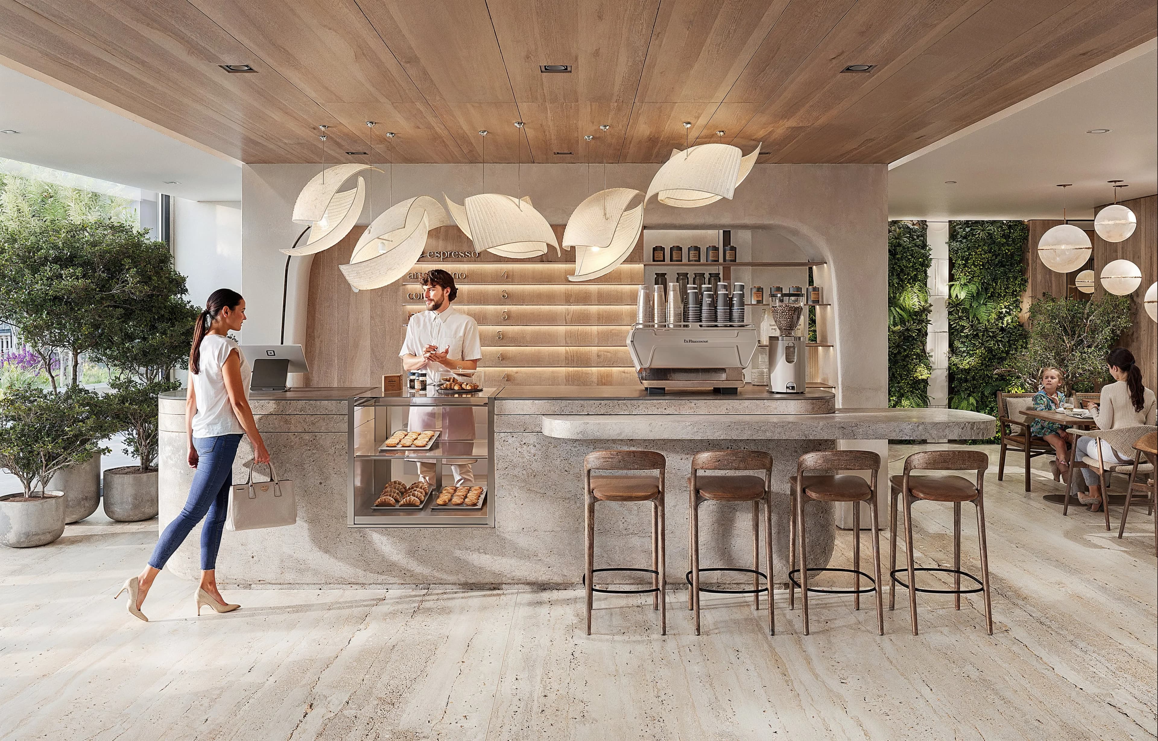 Ashwood Residences amenity Cafe Lounge - JVT (Jumeirah Village Triangle), Dubai - by Skyland Properties