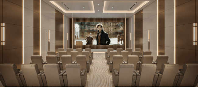 Aspirz amenity Indoor Cinema - Dubai Sports City, Dubai - by Danube