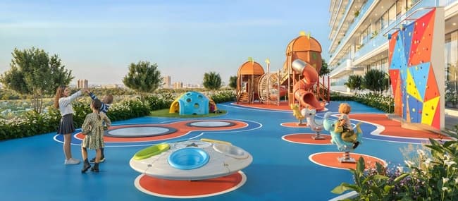 Aspirz amenity Kid’S Play Area - Dubai Sports City, Dubai - by Danube