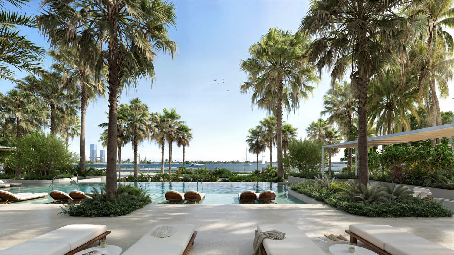 Atelis amenity Adult Infinity Pool - Dubai Design District, Dubai - by Meraas