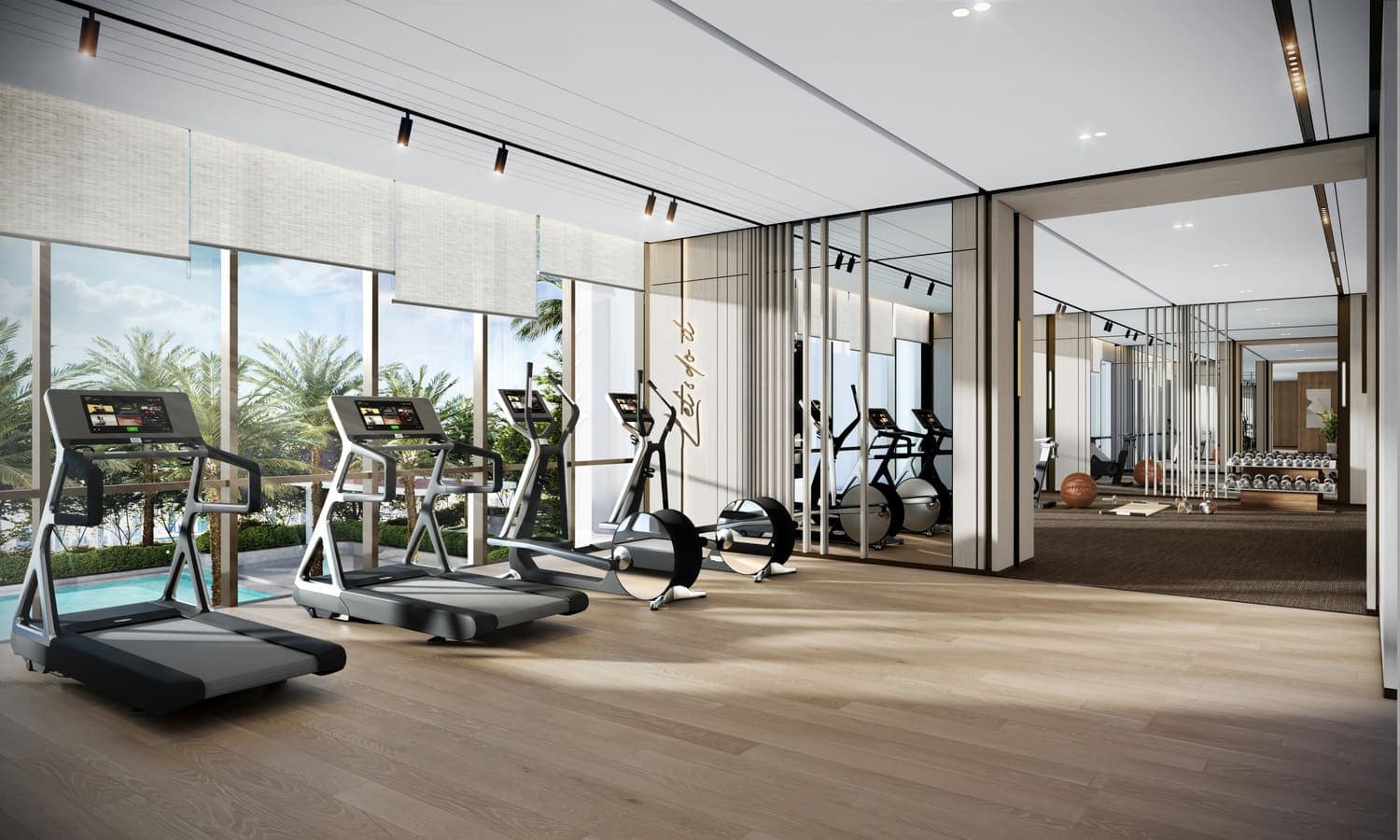 Atelis amenity Indoor Gym in Dubai Design District, Dubai, by Meraas
