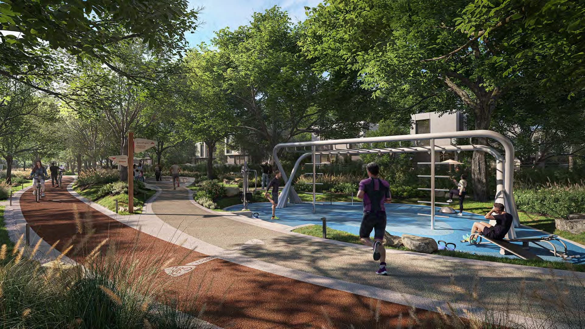 Athlon by Aldar amenity Outdoor Gym - Arabian Ranches 3, Dubai - by ALDAR