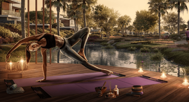 Athlon by Aldar amenity Yoga Platform - Arabian Ranches 3, Dubai - by ALDAR