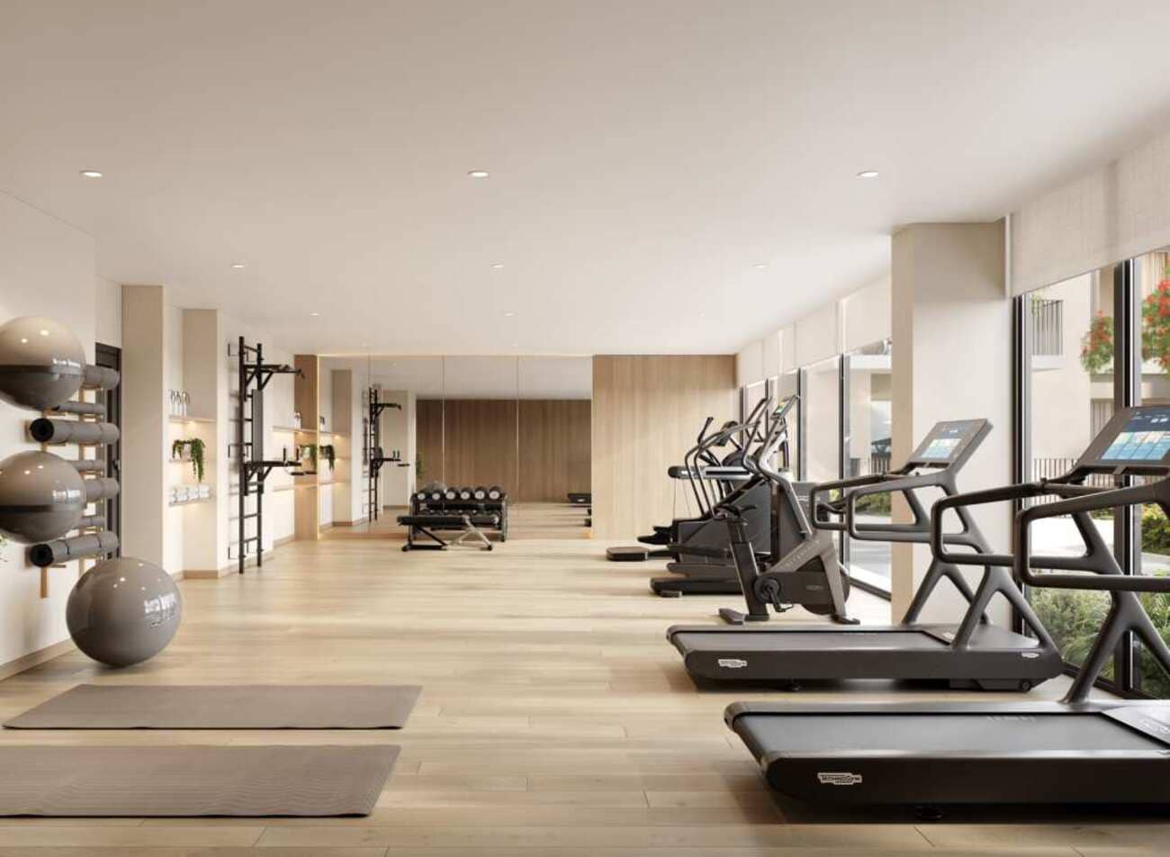 Augusta amenity Gym - Town Square, Dubai - by Nshama Group