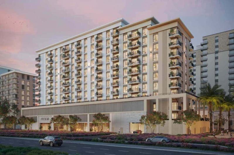 Augusta exterior view - Town Square, Dubai - by Nshama Group