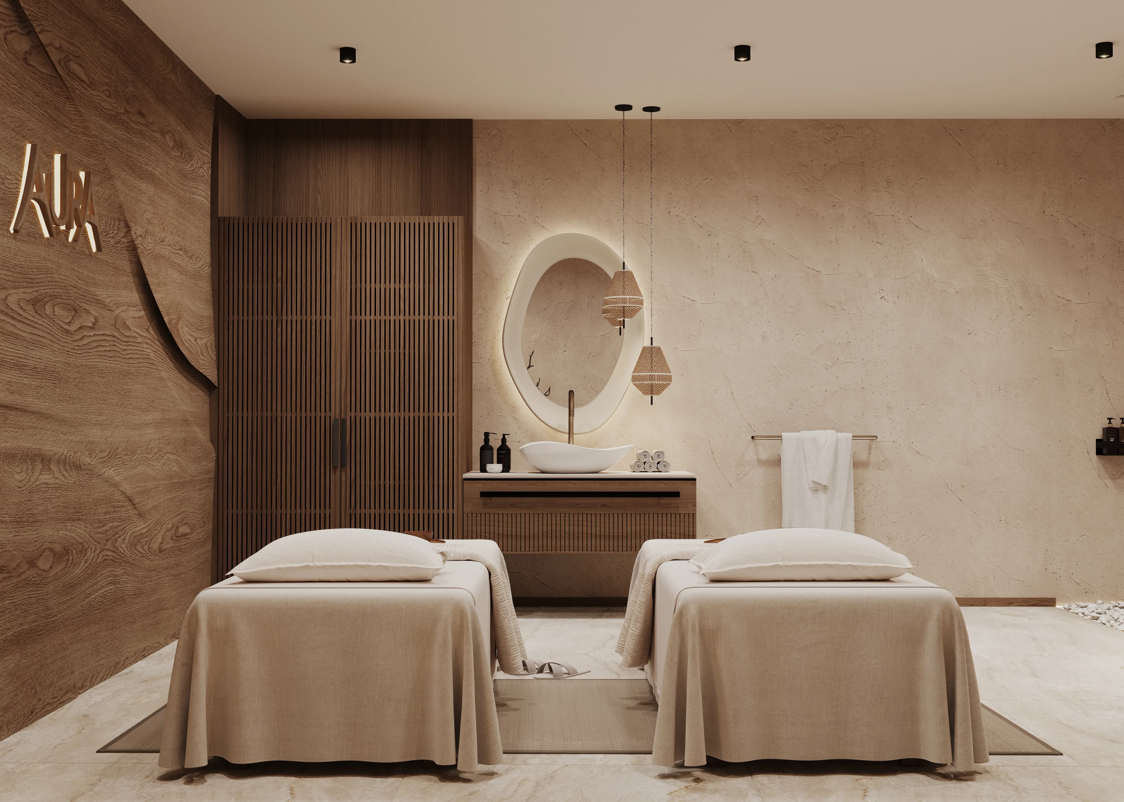 AURA Wellness Resort amenity Massage Room - Bali, Dubai - by Samolet Property Group