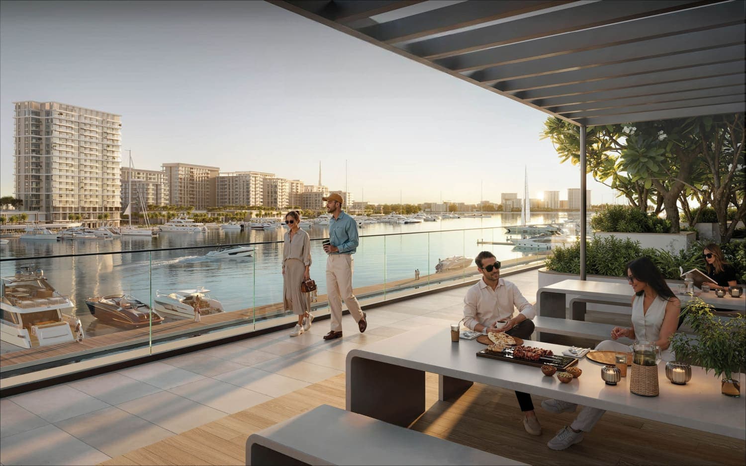 Aurea amenity Bbq Area - Mina Rashid, Dubai - by Emaar