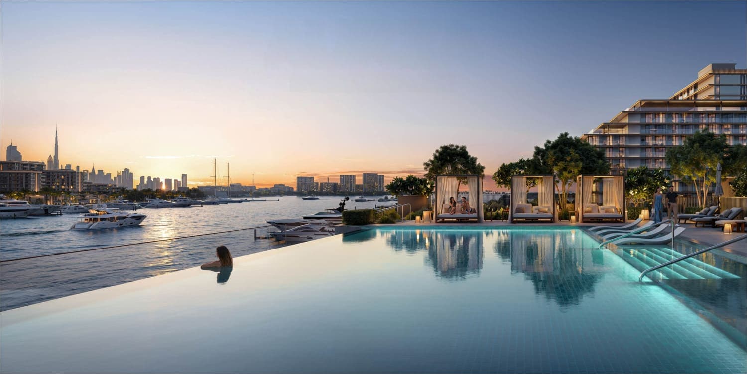 Aurea amenity Infinity Pool - Mina Rashid, Dubai - by Emaar