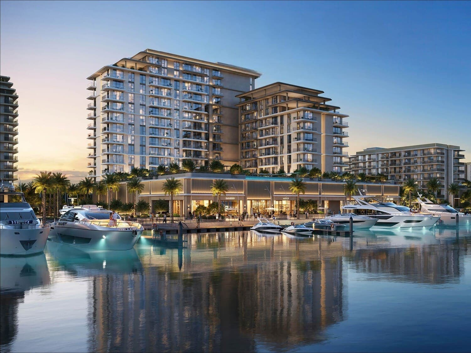 Aurea exterior view - Mina Rashid, Dubai - by Emaar