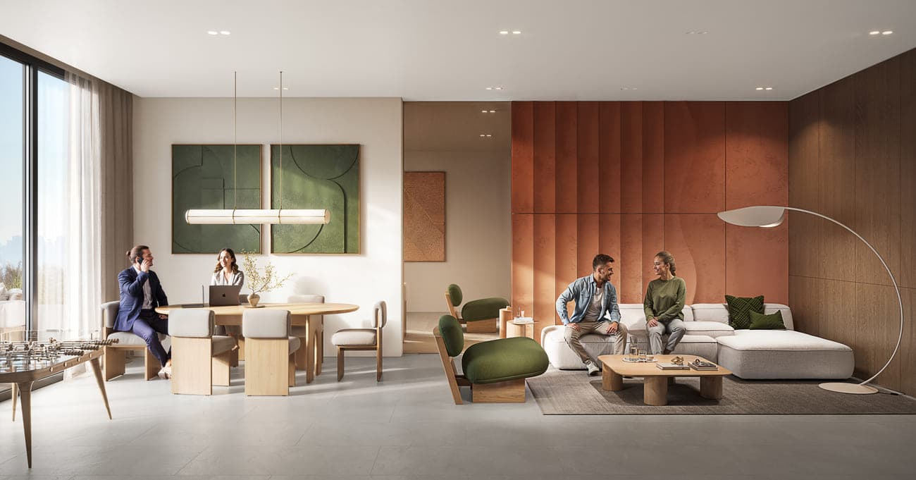 AUREL1A Residence amenity Clubhouse - Dubai Sports City, Dubai - by Object 1