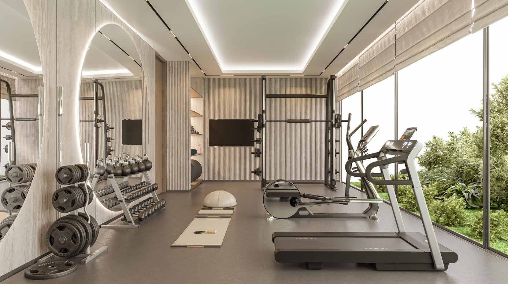 Autograph Collection amenity Gym - Damac Hills, Dubai - by DAMAC