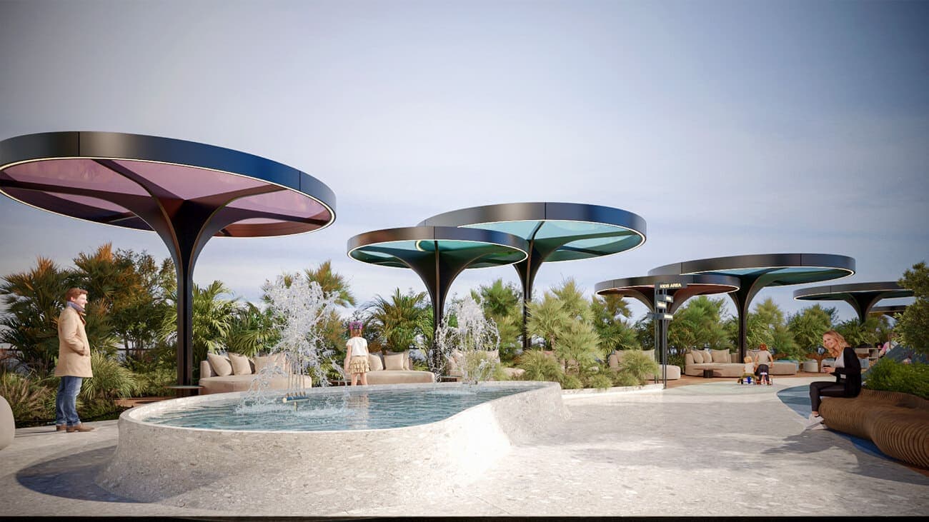 Avana Residences amenity Landscaped Gardens With Walking Paths - JVC (Jumeirah Village Circle), Dubai - by Deca