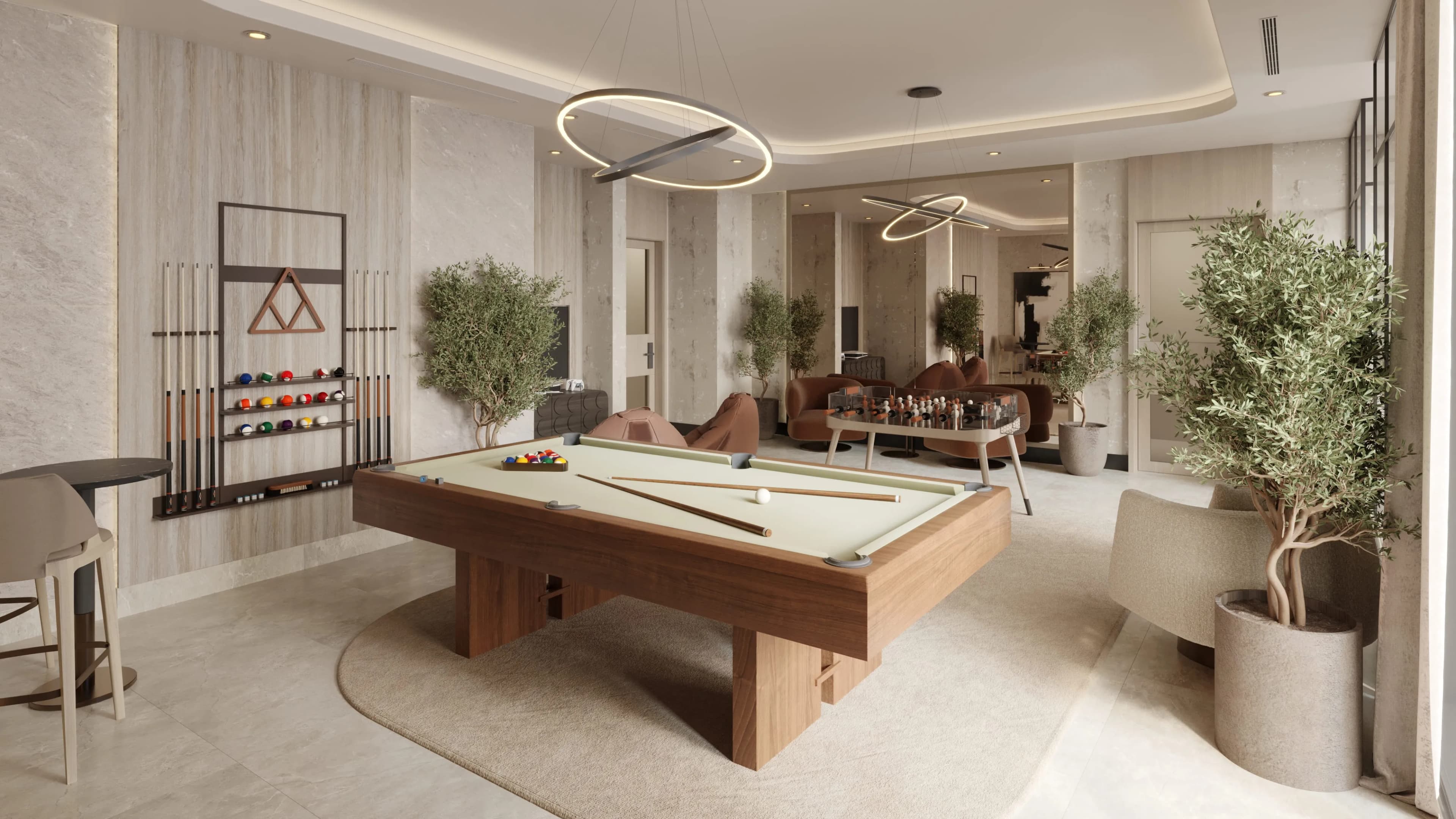 Avant Garde Residences 2 amenity Multi-function Room - Jumeirah Village Circle, Dubai - by Skyline Builders