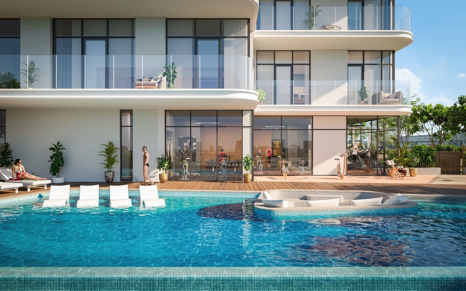 Avant Garde Residences by Skyline amenity Baja Shelf - JVC (Jumeirah Village Circle), Dubai - by Skyline Builders