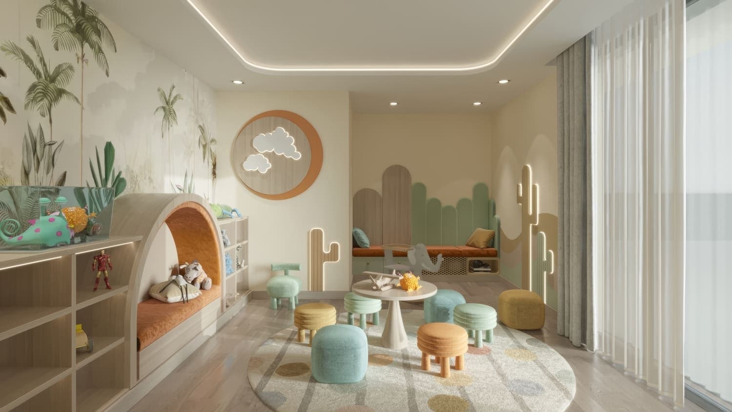 Avant Garde Residences by Skyline amenity Indoor Children’S Play Area - JVC (Jumeirah Village Circle), Dubai - by Skyline Builders