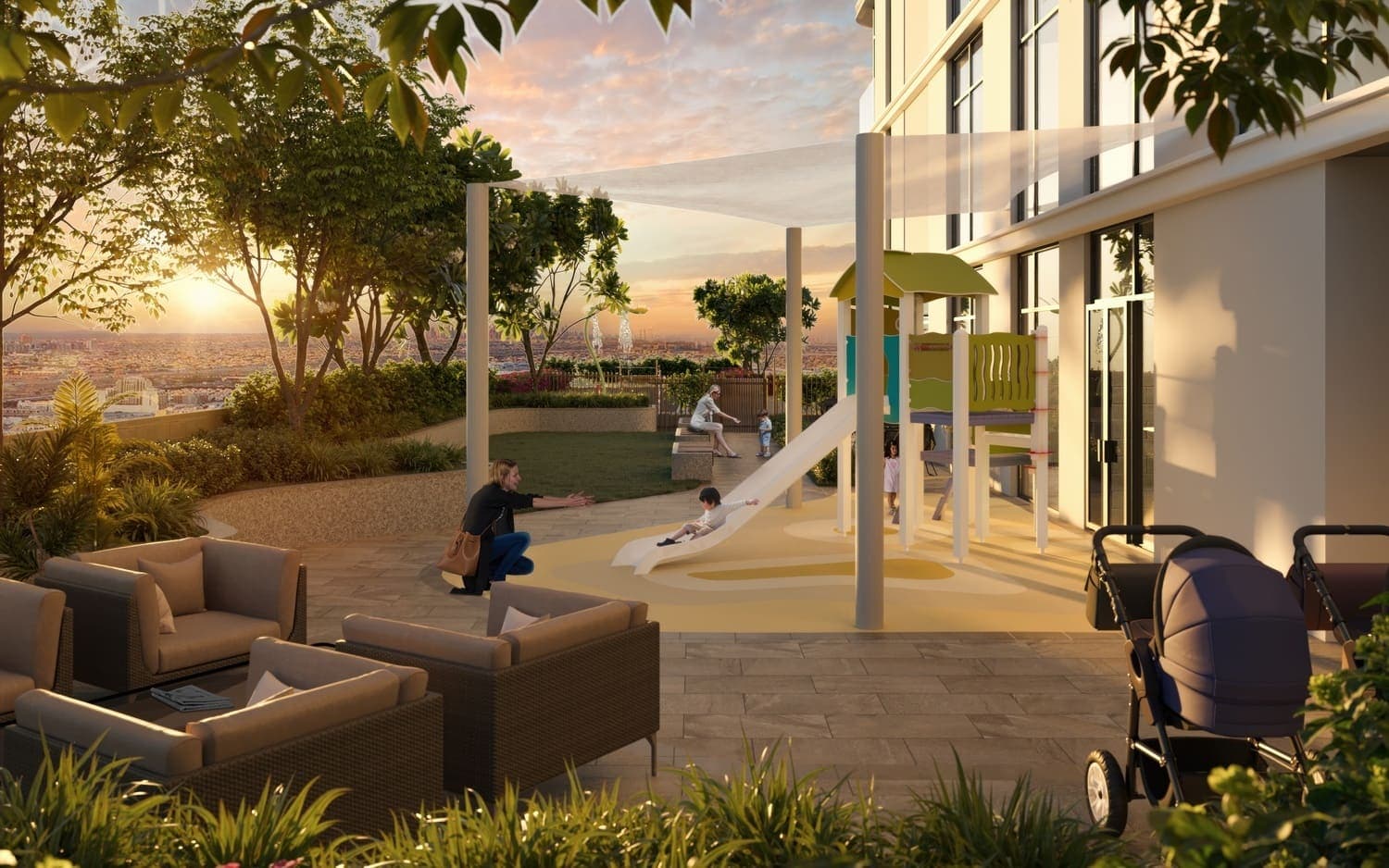 Avant Garde Residences by Skyline amenity Outdoor Children›S Play Area - JVC (Jumeirah Village Circle), Dubai - by Skyline Builders