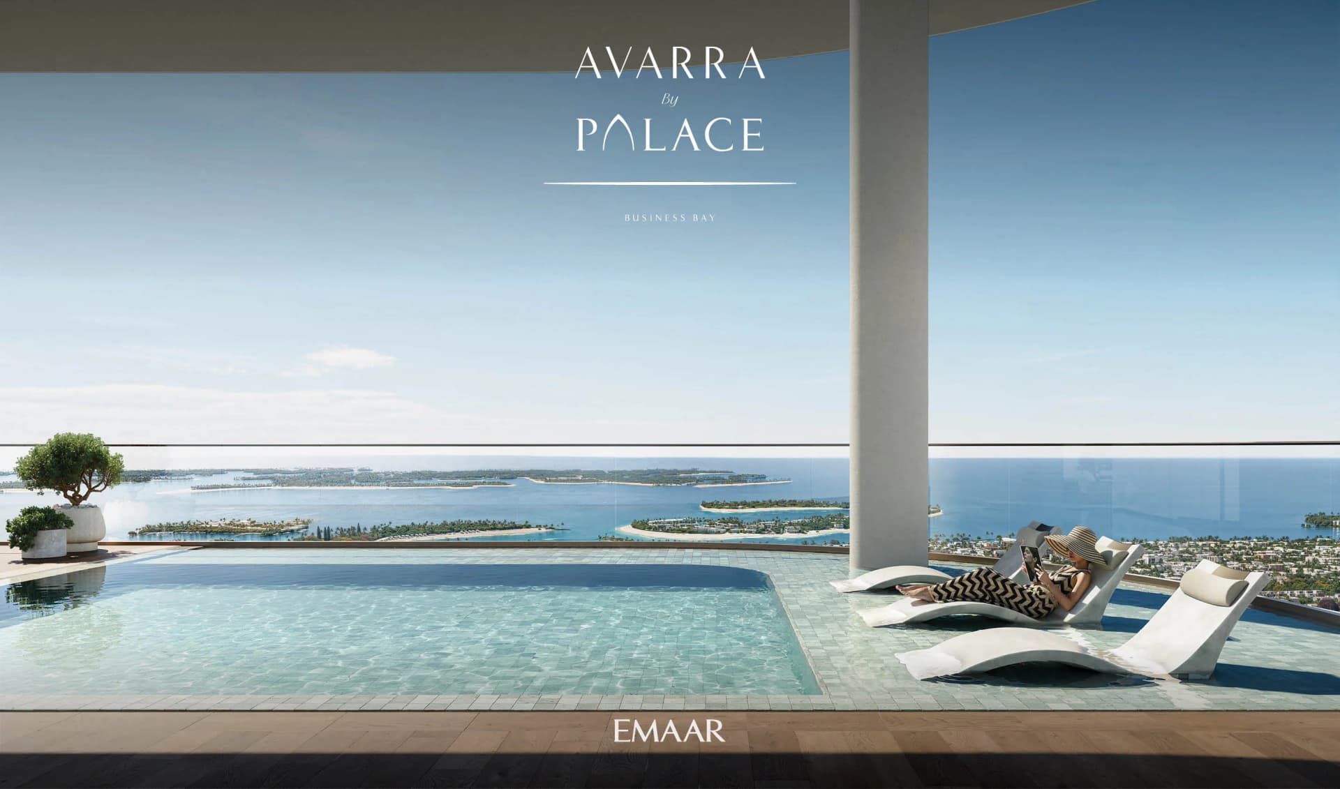 Avarra by Palace amenity Kids' Pool in Business Bay, Dubai, by Emaar